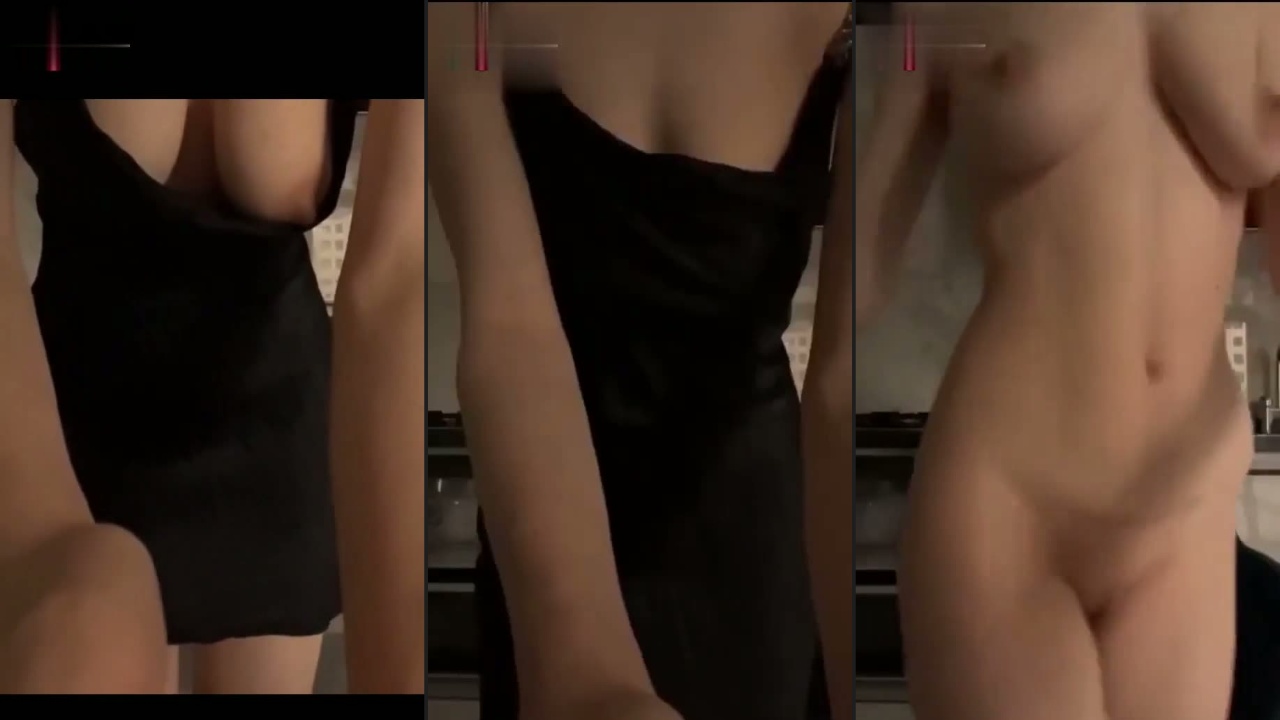 Rüveyda yürüyen nude mutfak ifşası