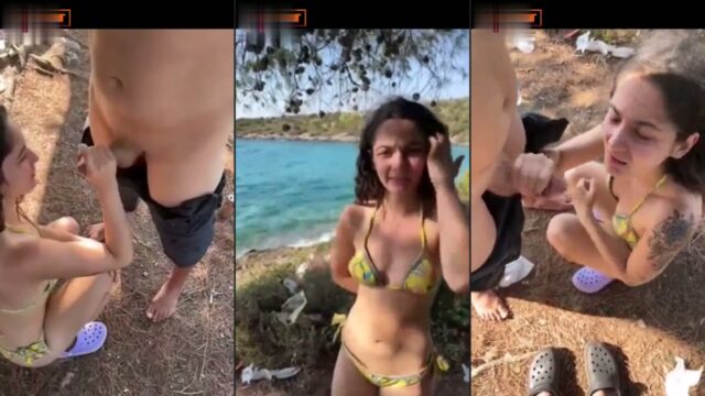 Liseli gençler ormanda grup sikişiyorlar